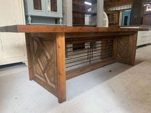 Table made from French Door
