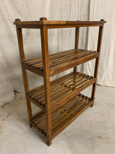Load image into Gallery viewer, Teak Shelving/ Drying Rack