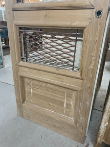 Single Iron Door