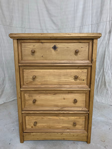 Pine Chest of Drawers- rare size