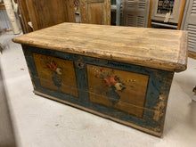 Load image into Gallery viewer, Hand painted European Trunk, circa 1848