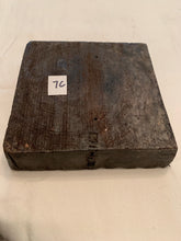 Load image into Gallery viewer, Antique Wooden Fabric Block (set of 3)