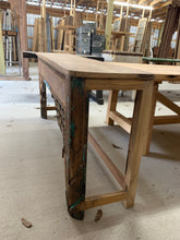 Load image into Gallery viewer, Teak Hand-carved Console