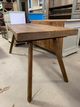 Load image into Gallery viewer, Butcher block tall console table