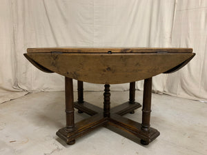 Rare Style Drop Leaf Table
