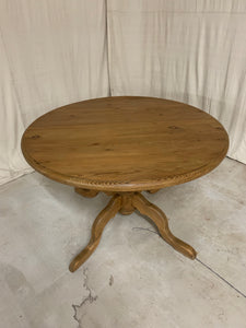 Round European Pine Table