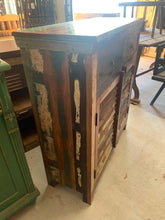 Load image into Gallery viewer, Teak Shutter Console