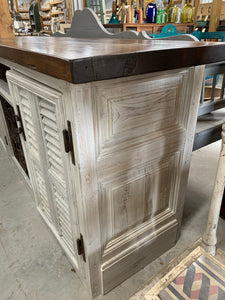 Console/ TV Cabinet made of French Architecturals