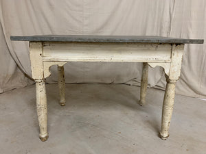 Zinc Top Table