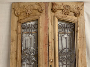 Pair of French Hand Carved Doors