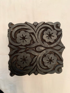 Antique Wooden Fabric Block (set of 3)