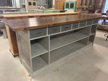 Load image into Gallery viewer, Counter/island made from 1920’s Shop Counter