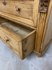 European Pine Chest of Drawers