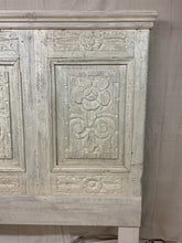 Load image into Gallery viewer, Queen Headboard- Hand Carved French Door Panels