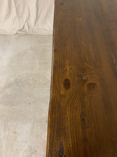 Load image into Gallery viewer, Console/Cabinet made with French Doors and Iron