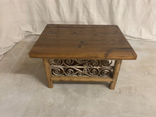 Load image into Gallery viewer, Coffee Table made with French Iron
