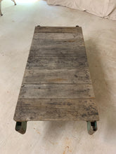 Load image into Gallery viewer, Vintage American Industrial Cart/Coffee Table