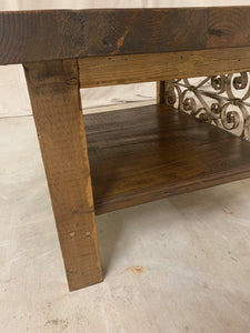Coffee Table made with French Iron